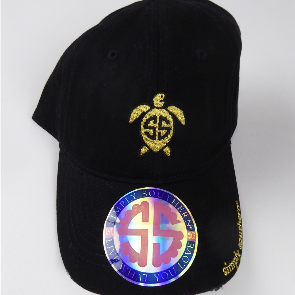 Simply Southern Embroidered Turtle Baseball Hat